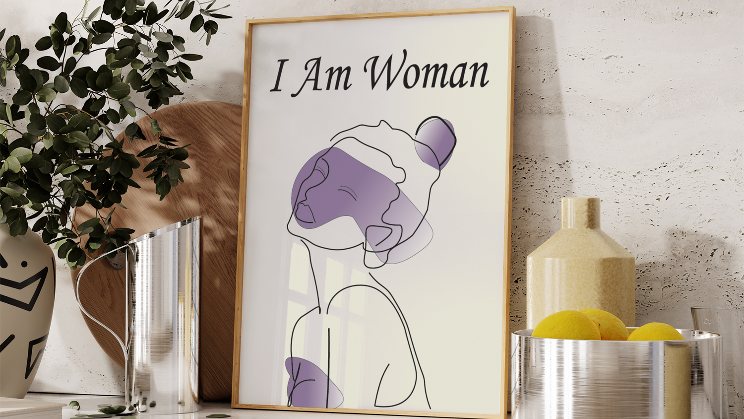 I am women wall art inspiration. Finding empowerment and inspiration for others.